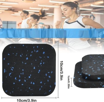 6X MATA ANTYWSTRZĄSOWA PODKŁADKI AMORTYZUJĄCE POD BIEŻNIĘ PRALKĘ SIŁOWNIA