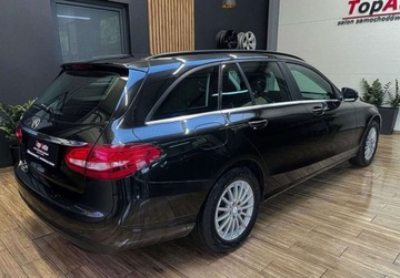 Mercedes Klasa C W205 Kombi 200 BlueTEC 136KM 2015 Mercedes-Benz Klasa C 200d MANUAL gwarancja bezwypadkowy SKORA 1.6, zdjęcie 7