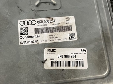 AUDI A4 B8 1.8TFSI JEDNOTKA ŘÍZENÍ MOTORU 8K0906264