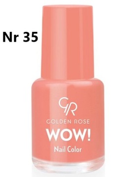 Golden Rose Wow Nail Color 6ml 35