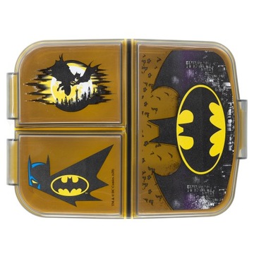 Lunchbox Śniadaniówka dzielona BATMAN