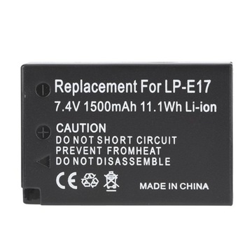 1 szt. LP-E17 bateria zapasowa do aparatu Canon EOS M3 EOS 750D EOS ST