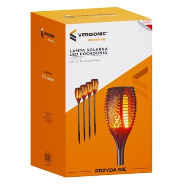 Солнечная лампа Светодиодный фонарик с эффектом огня и пламени Садовая лампа