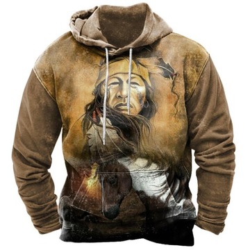 Bluza męska Street Trend mitologia Wikingów B