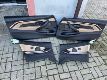 BMW 4 F33 F83 M4 SEDADLA ČALOUNĚNÍ BOKY POHOVKA VNITŘEK MPOWER