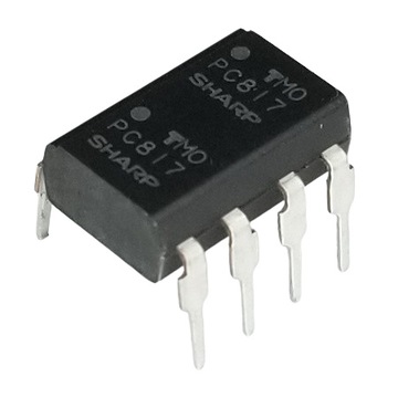 Transoptor PC827 (podwójny PC817) - 5kV, 35V, 50mA - 2szt