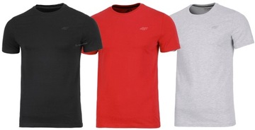 4F ZESTAW 3szt. MĘSKA KOSZULKA T-SHIRT / rozm XL