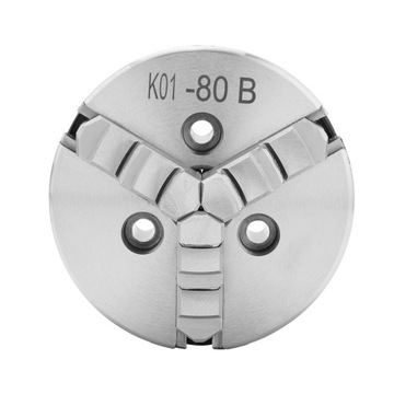 SANOU K01-80B 3-szczękowy ręczny samocentrujący