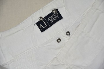 Armani Jeans - biała spódnica mini - S