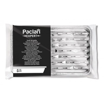 Paclan Aluminiowe tacki do grilla 5szt