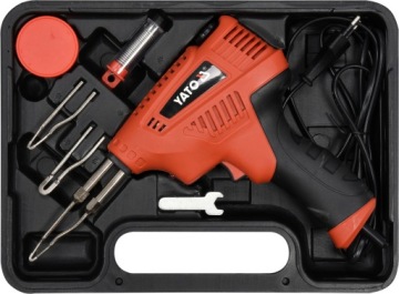 ПАЯЛОК ТРАНСФОРМАТОР YATO 200ВТ С РЕГУЛИРОВКОЙ ТЕМПЕРАТУРЫ