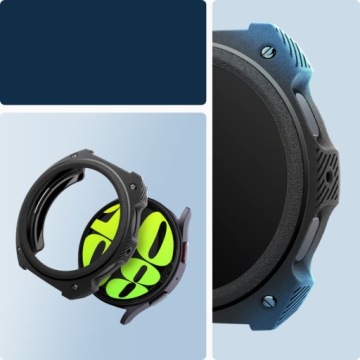 Матовый чехол для Galaxy Watch 7 44 мм, Spigen Caseology Vault, накладка на чехол