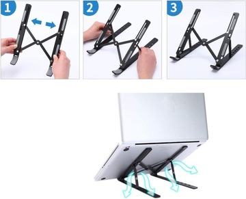 Podstawka pod laptopa stolik regulowana wysokość