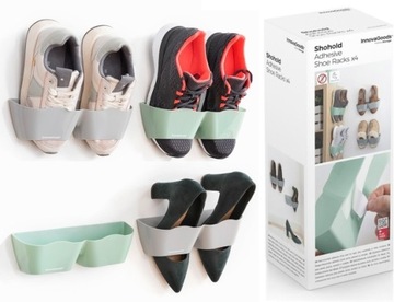Samoprzylepne uchwyty na buty InnovaGoods 4 sztuki