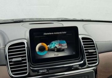 Mercedes GLS X166 Off-Tourer 3.0 350 d 258KM 2016 Mercedes-Benz GLS rej.2017 salon Polska serwis 7miejsc panorama hak pneuma, zdjęcie 13