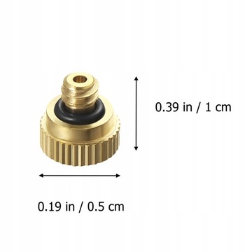 20 шт. 0,3 латунные распылительные насадки