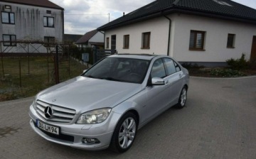 Mercedes Klasa C W204 Limuzyna 1.8 180 K 156KM 2008 Mercedes-Benz Klasa C 1.8B Kompresor 100 TYS KM Super Stan Sprowadzony Opl, zdjęcie 5