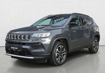 Jeep Compass II SUV Facelifting 1.5 MHEV T4 130KM 2023 Jeep Compass 1.5 T4 mHEV Limited FWD SS DCT Gwarancja od RiA 1.5 Hybryda