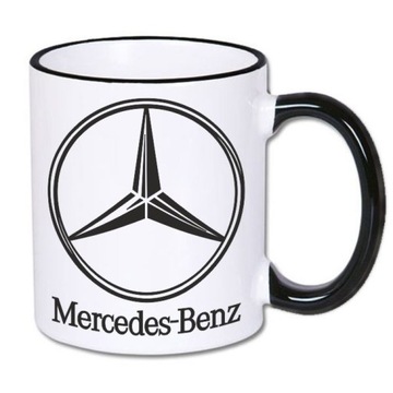 Kubek ceramiczny z nadrukiem Mercedes prezent