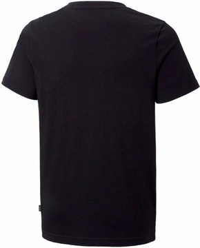Koszulka sportowa chłopięca Puma ESS+ Tape r.164 T-shirt Dziecięcy Czarny