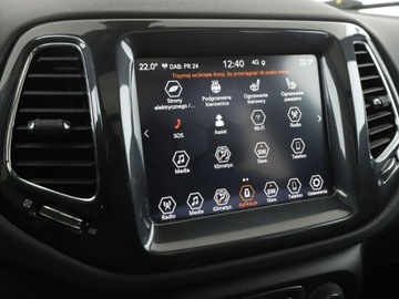 Jeep Compass II SUV Plug-In 1.3 T4 240KM 2020 Jeep Compass PHEV 4x4 automat skóra navi kamera, zdjęcie 22
