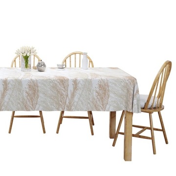 Obrus 4138 A biały beżowy DETEXPOL 85x85