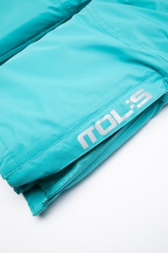 Лыжные штаны для девочек синие 146 Детские зимние штаны Cocc