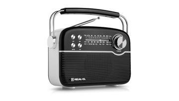 Przenośne Radio FM/AM/SW+USB Real-el X-545 W-WA
