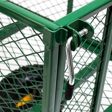 Садовая транспортная тележка, большой прицеп, XXL, 220л + БЕСПЛАТНО, высота 105см