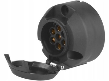 Gniazdo przyczepy 12V plastikowe 7 PIN