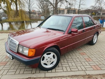 Mercedes 190 1.8 i 109KM 1992 Mercedes W201 Oryginał Bezwypadkowy I