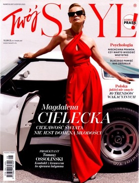 Twój Styl nr 8/2023. Magdalena Cielecka.
