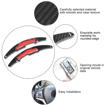 2 шт. удлинитель рычага переключения передач из углеродного волокна для D1