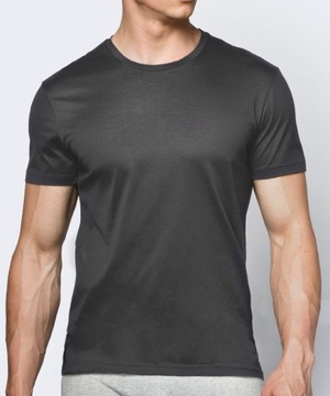 ATLANTIC koszulka męska T-SHIRT BMV-048 krótki rękaw S grafit