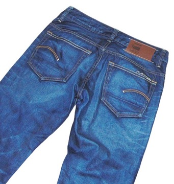 G-STAR '3301 LOW TAPERED' MĘSKIE JEANSY 31/32 PIĘKNE