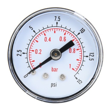 МАНОМЕТР ВОЗДУХА МАНОМЕТР ВОДЫ 0-20PSI 0-2BAR
