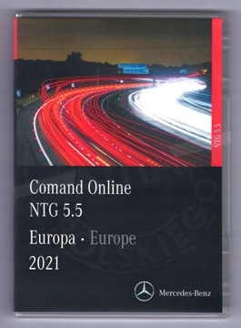 MAPA G-KLASA W463 MERCEDES 2021 V20 COMAND NTG 5.5