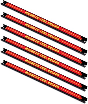 Lista uchwytów magnetycznych na narzędzia z magnesem nośność 46 cm 6 szt.