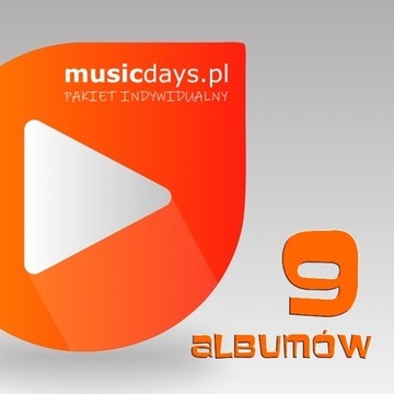 Muzyka bez opłat ZAIKS 9 albumów CAFE BAR MP3+USB