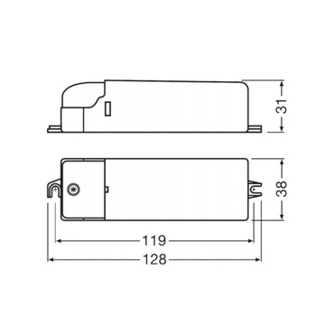 Галогенный источник питания AC 35-105Вт 12В ET-PARROT OSRAM