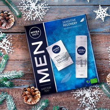 NIVEA MEN SENSITIVE RECOVERY Набор косметики для бритья для мужчин