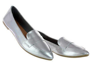 BALERINY MOKASYNY LAKIERKI ELEGANCKIE BUTY DAMSKIE 6359 roz. 39