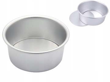 FORMA BLACHA ALUMINIOWA DO CIASTA TORTU 14cm H-6cm