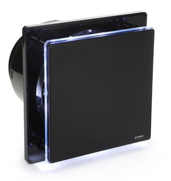 BFS150LT-B - Wentylator czarny LED + Timer 150 mm