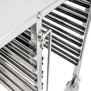 Тележка для GN-контейнеров с DOUBLE TOP, кейтеринг, 12 лотков Мега-М