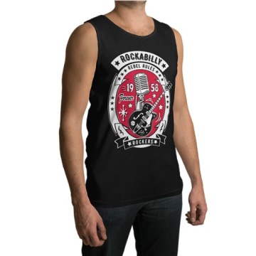 TANK TOP HORROR/ROCK 1950S SOCK HOP