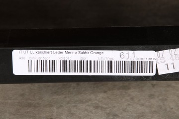 BMW M8 F91 F92 F93 G14 G15 КОНСОЛЬ ПРИБОРНОЙ ПАНЕЛИ САХИР ОРАНЖЕВЫЙ НАППА