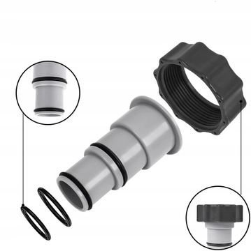 ADAPTER DO WĘŻA INTEX POMPY BASEN PRZEJŚCIÓWKA X2