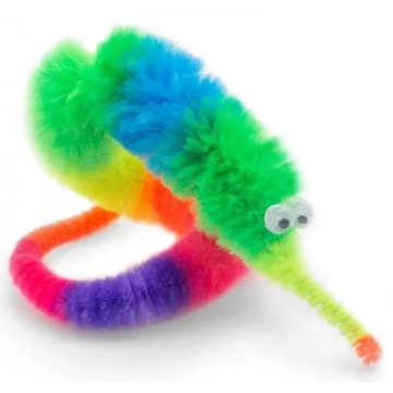 ВОЛШЕБНЫЙ ЧЕРВЯК НА ЛЕСКЕ, КАК ЖИВОЙ ДЛЯ ТРЮКОВ, ИГРУШКА-ЧЕРВЯК-АНТИСТРЕСС