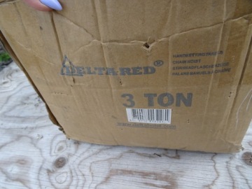 ЛЕБЕДКА ЦЕПНАЯ 3Т DELTARED DR.0.040